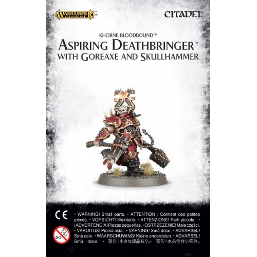 Aspiring Deathbringer with Goreaxe - Age of Sigmar miniature from GW