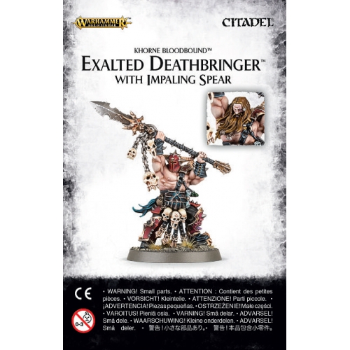Exalted Deathbringer with Impaling Spear - GW miniature