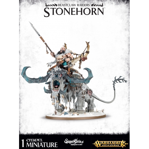 AoS: Frostlord on Stonehorn - a Games Workshop miniature
