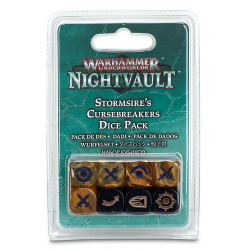 Warhammer Underworlds: Nightvault – Stormsire's Cursebreakers Dice Pack
