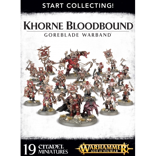 AoS: Start Collecting! Khorne Bloodbound Goreblade Warband