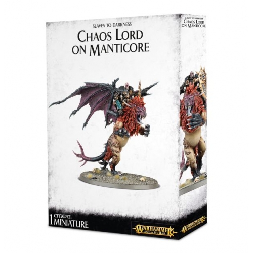 Chaos Lord on Manticore - a Citadel miniature from GW