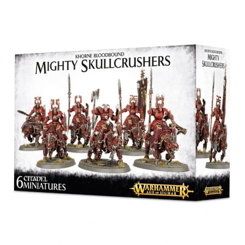 Khorne Bloodbound Mighty Skullcrushers - Citadel miniatures from GW