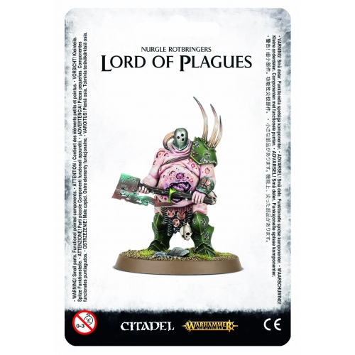 Nurgle Rotbringers Lord of Plagues - Warhammer Age of Sigmar miniature