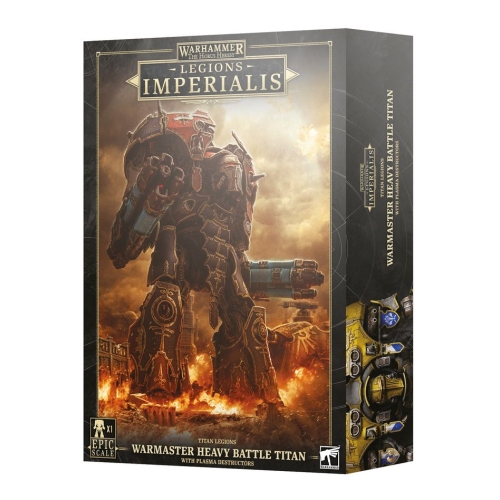 Legiones Imperialis: Warmaster Heavy Battle Titan with Plasma Destructors