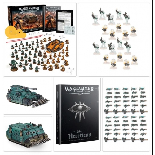 Warhammer: The Horus Heresy Fervent Traitor Collection Bundle - NEW (English)