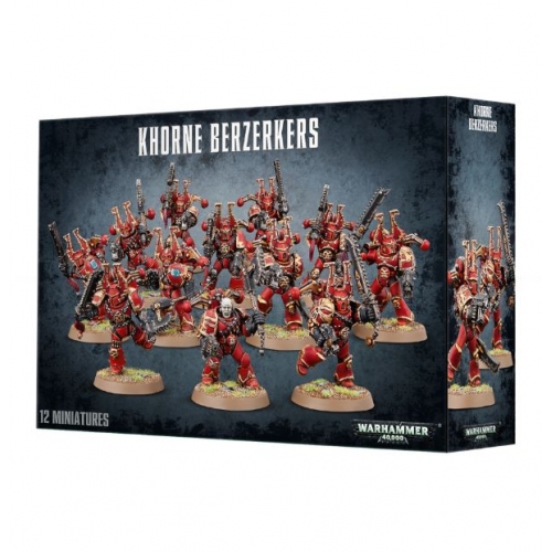 Khorne Berzerkers - Chaos Space Marines miniatures from GW