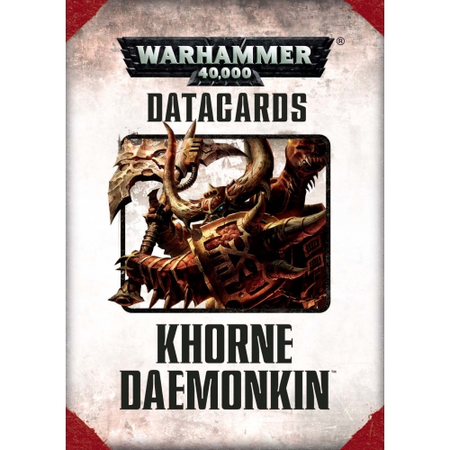 Datacards: Khorne Daemonkin (ENG) - Games Workshop webstore