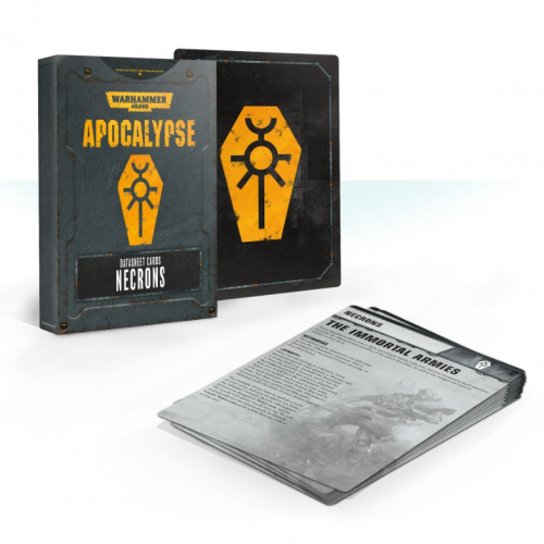Apocalypse Datasheet Cards: Necrons