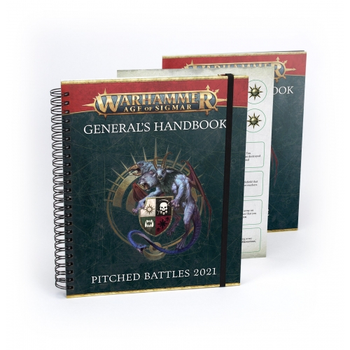 Warhammer Age of Sigmar General's Handbook Pitched Battles 2021 and Pitched Battle Profiles